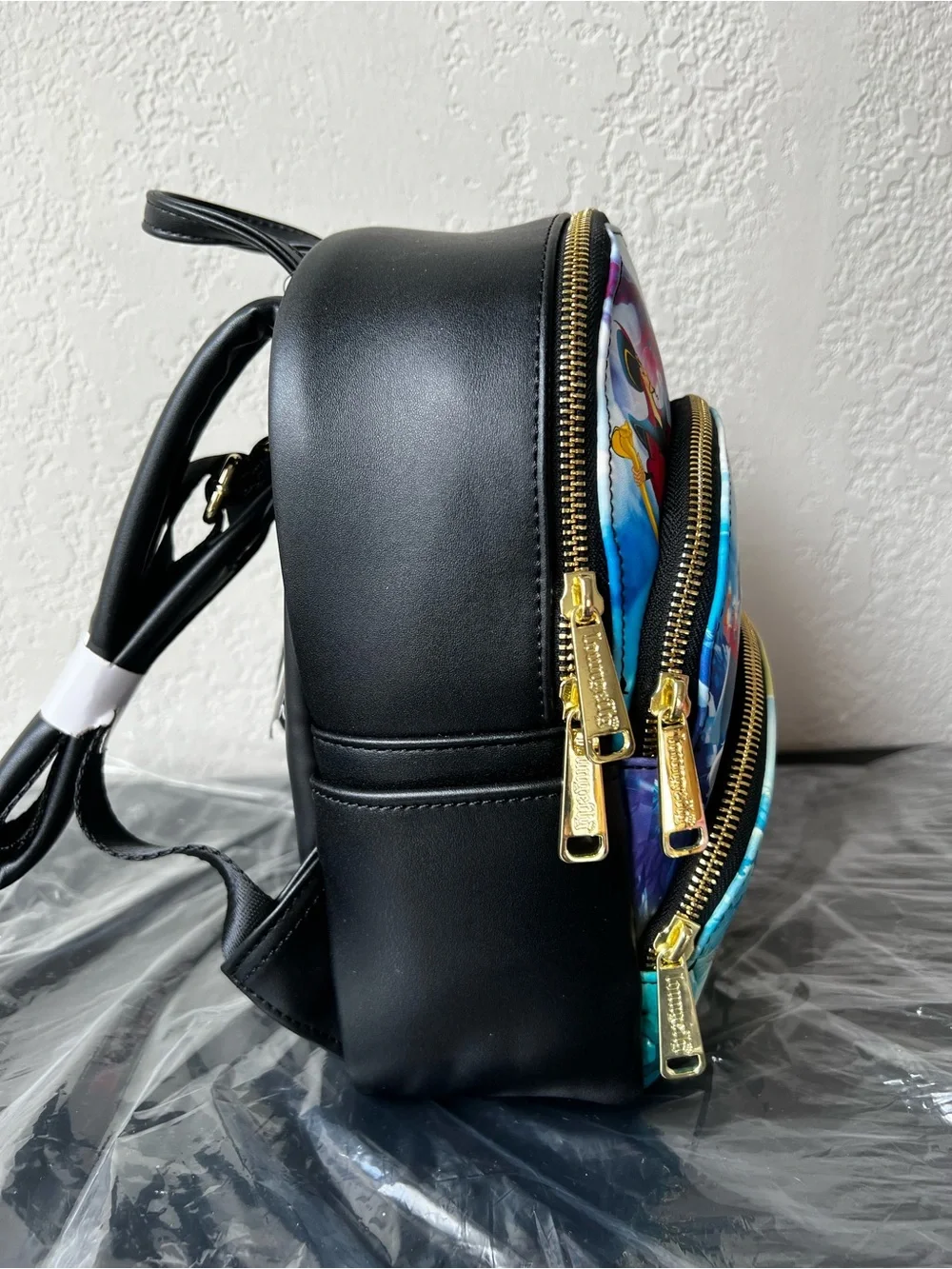 Loungefly Disney Princess & Villians Scene Three Zip Mini Backpack NWT Exclusive